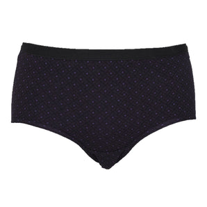Incontinence pants for women - Black midi