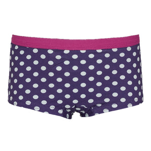 Washable incontinence briefs for girls - Purple
