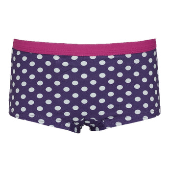 Washable incontinence briefs for girls - Purple
