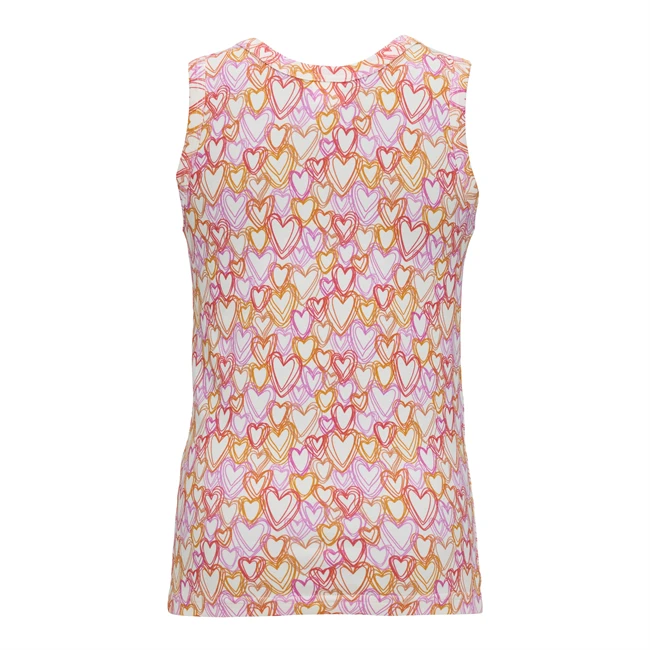 Girls' vest - Hearts