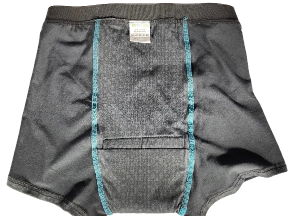 Cool Black - Incontinence underpants