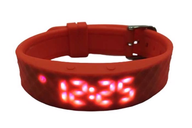 Vibrating watch Red