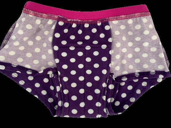 Briefs for daytime wetting for girls