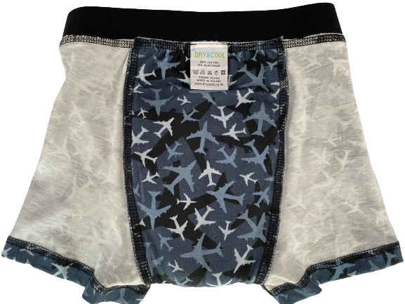Incontinence underpants for boys